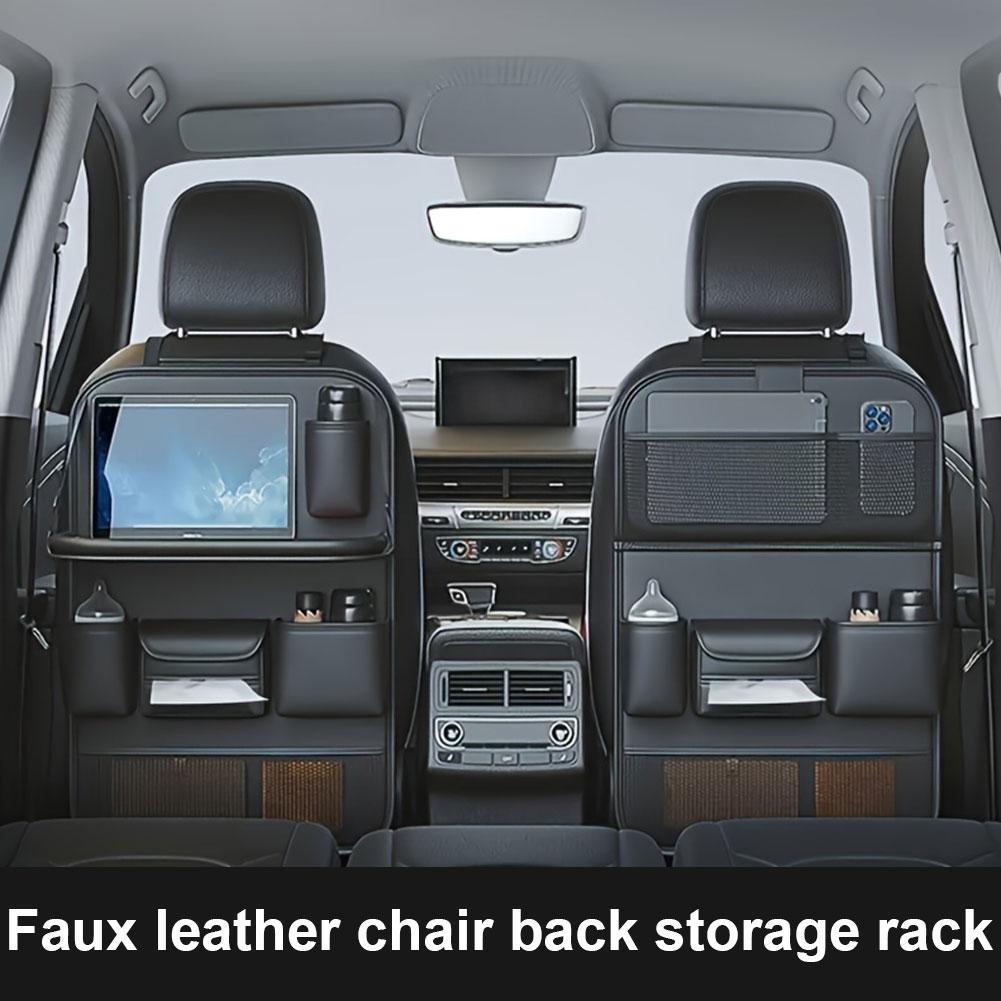 Folding Small Table Board Car Chair Back Storage Rack Seat Back Storage Bag For Car Back Storage Supplies For Car Essentials