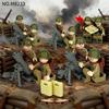 Серия «Военная» Отряд горной войны Фигурка солдата Конструктор Игрушки