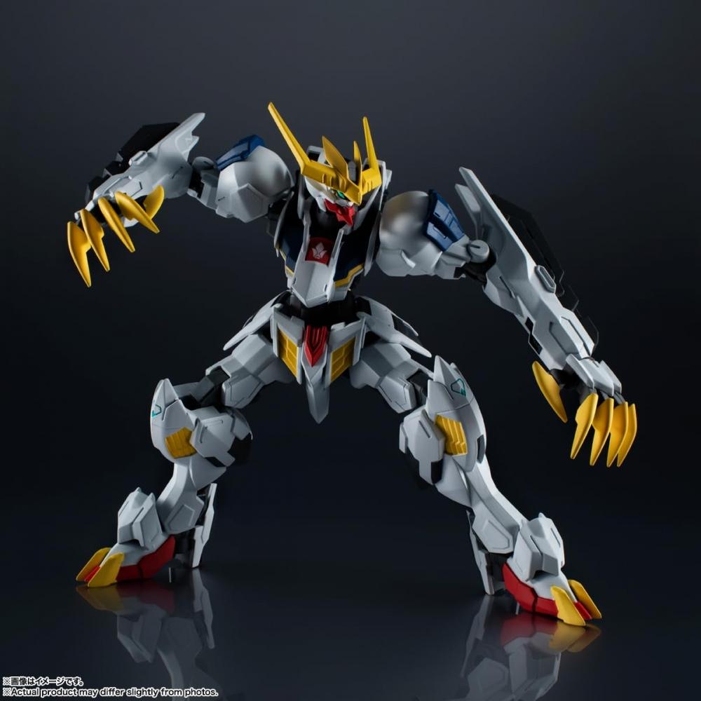 GUNDAM UNIVERSE Мобильный костюм Gundam Iron-Blooded Orphans ASW-G-08 Gundam BARBATOS LUPUS REX GUNDAM BARBATOS LUPUS REX подвижная фигурка из окрашенного пластика ABS и ПВХ