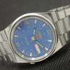 USED VINTAGE SEIKO 5 AUTOMATIC 7S26A JAPAN MENS D/D BLUE WATCH 534l-a282931-2 SKU534l-a282931
