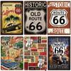Винтажный исторический старый Rout66 жестяная вывеска металлический плакат Настенный декор для бара, ресторана, гаража, мастерской, кафе, клуба, табличка, человек, пещерная стена
