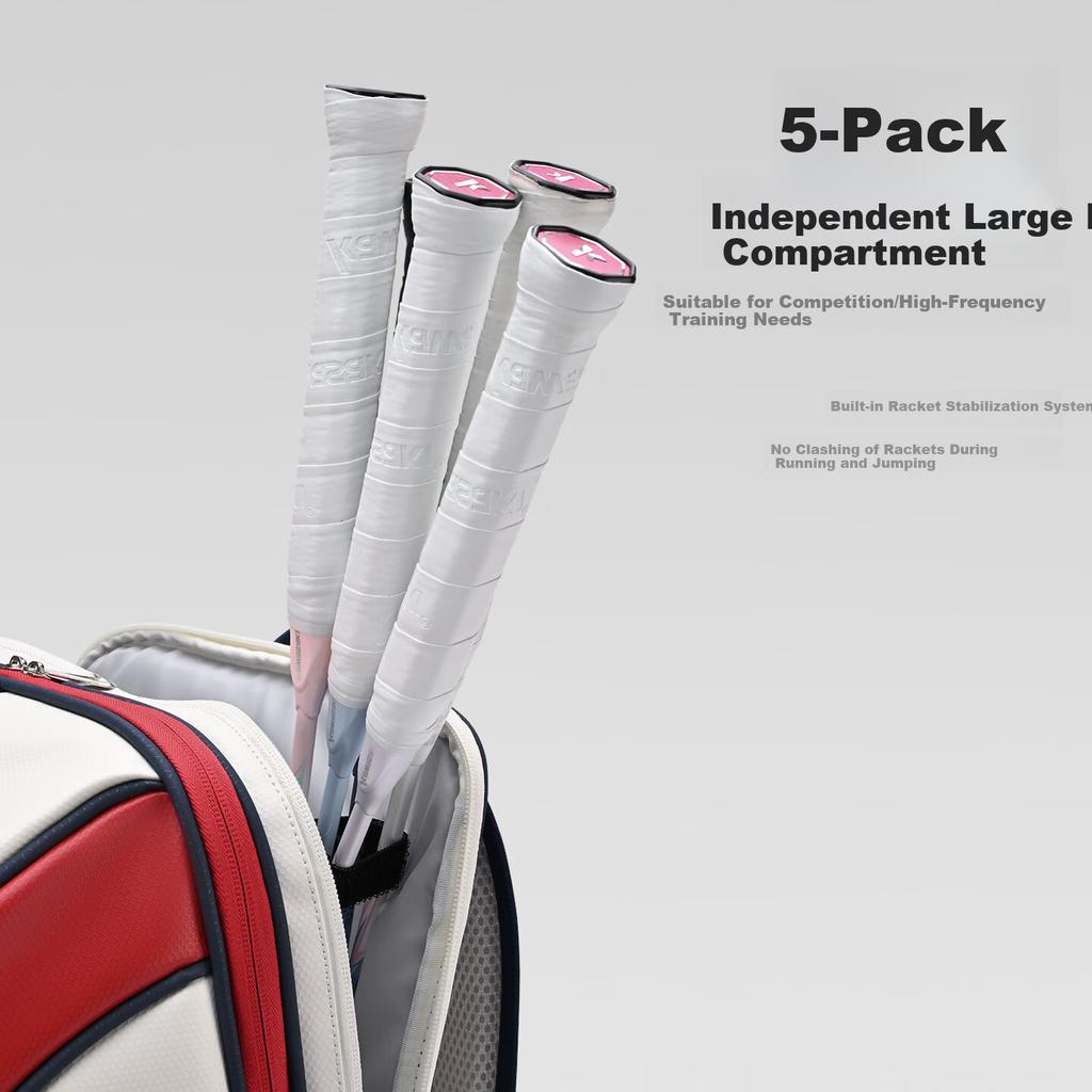 Kawasaki New Attack Sword PRO Large Capacity Independent Shoe Compartment Badminton Bag Daily Commuter Versatile Backpack