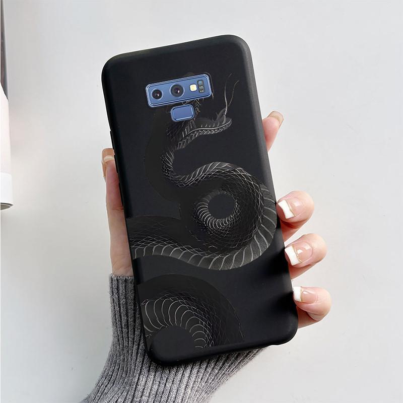For Samsung Galaxy Note 9 Note 8 Phone Case Cute Butterfly Astronaut Pattern Soft Silicone Cover Funda For Samsung Note 8 9 Capa