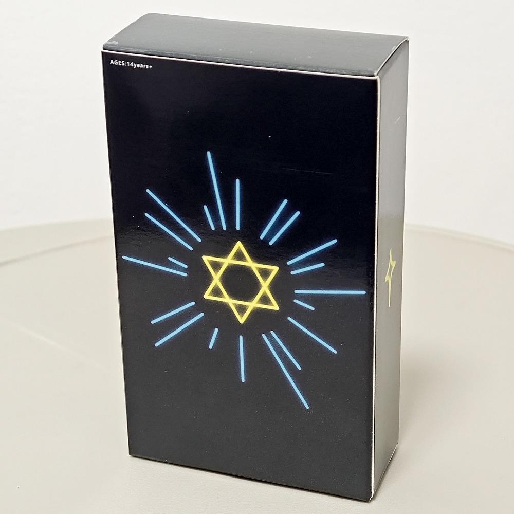 Простая современная минималистская колода Таро Райдера-Уэйта в неоновом стиле, 78 карт для начинающих и профессионалов, 10,3*6 см