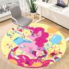 1 шт. Круглый ковер My Little Pony для офиса, под офисные стулья, спальни, гостиной, домашний декор  a1022237