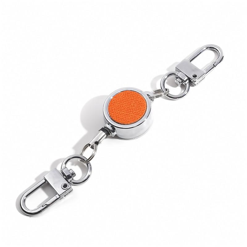 1 шт. Выдвижной брелок для ключей с цепочкой, держатель для карабина, удлиняющий брелок