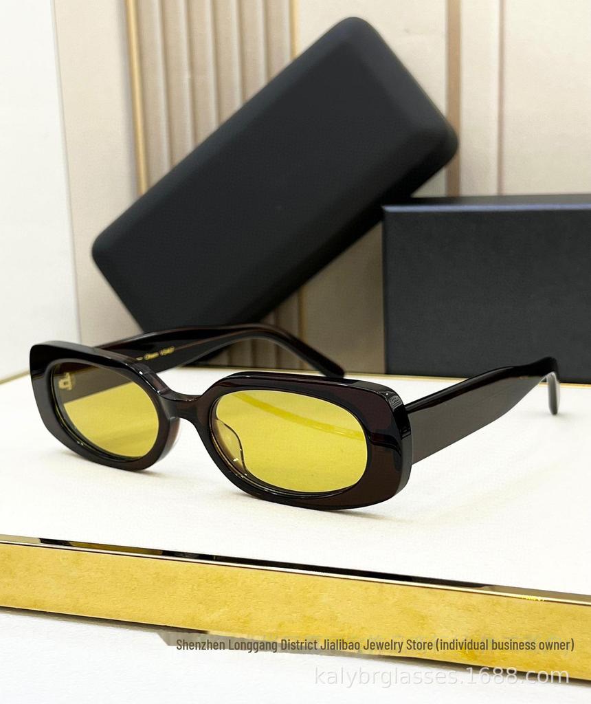 Солнцезащитные очки VEH Olsen Retro Narrow Rectangular - Высококачественная, модная защита от солнца