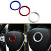 Steering Wheel Panel Circle Trim Sticker for BMW X1 F48 E60 E36 E39 E46 E30 E60 E90 E92 F10 F30 F25 X3 X5 1 2 3 5