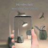 Led table lamp, eye-caring light press control 3 level dimmer usb portable charging port with pencil