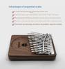 24-Note Double-Layer Kalimba Thumb Piano - Columbus Plate Design