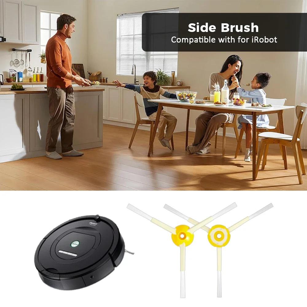 For iRobot Roomba 500 600 700 Series 550 560 694 692 690 680 660 665 651 650 614 760 770 780 776 Vacuum Cleaner Side Brush Parts