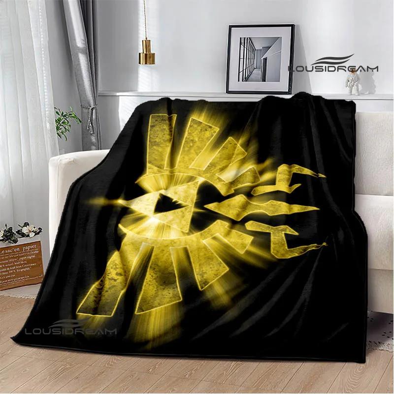 3D Z-Zeldas Cartoon blanket Warm Flannel blankets Soft and comfortable blanket Home Travel Blankets bed linings Birthday Gift
