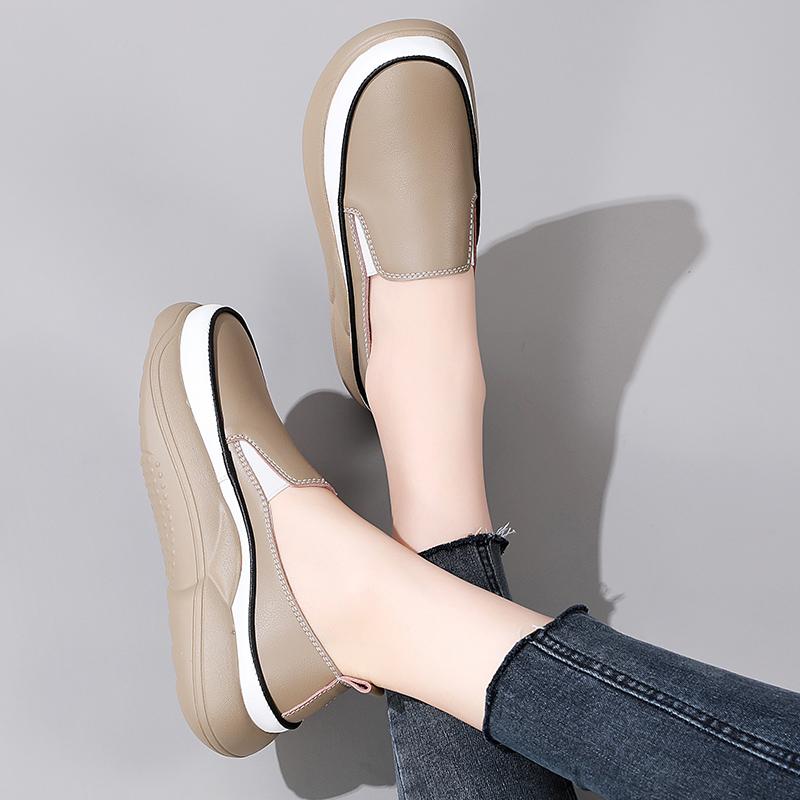 Women Casual Slip On Sneakers Nurse Loafers Walking Minimalist Maternity School Students Shoes for Girl