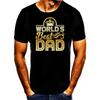 World Best Dad, World Best Father Print Tshirt