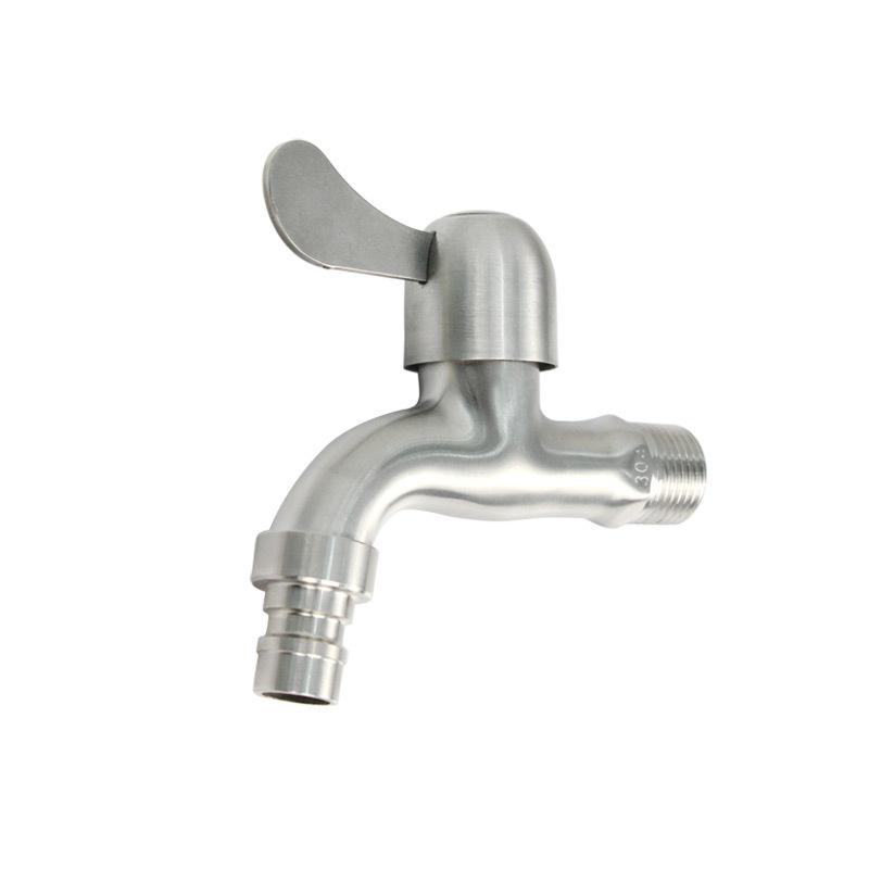 Кран из нержавеющей стали, кран с одним выходом, аксессуары для ванной комнаты, краны для стиральной машины, кран для стиральной машины для благоустройства дома
