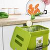 5L Trash Can Kitchen Hanging Trash Basket Sealed Trash Can with Lid Household Kitchen Waste Trash Can