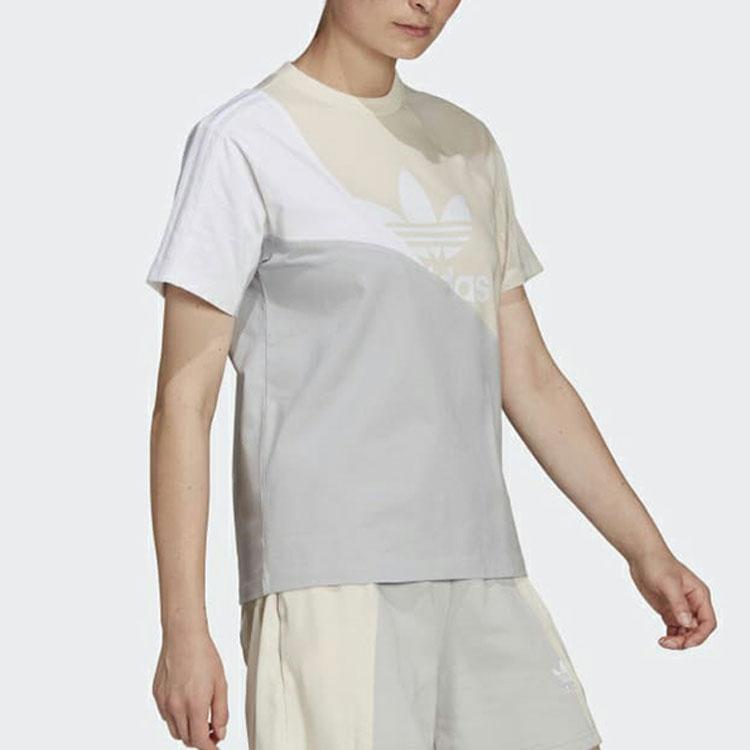 Adidas Originals Drop Shoulder Sleeve T Shirt Women's Multicolor HC7041