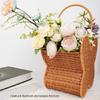 Decorative Butterfly Shaped Basket with Handle Plastic Construction Storage Container For Living Room Bedroom