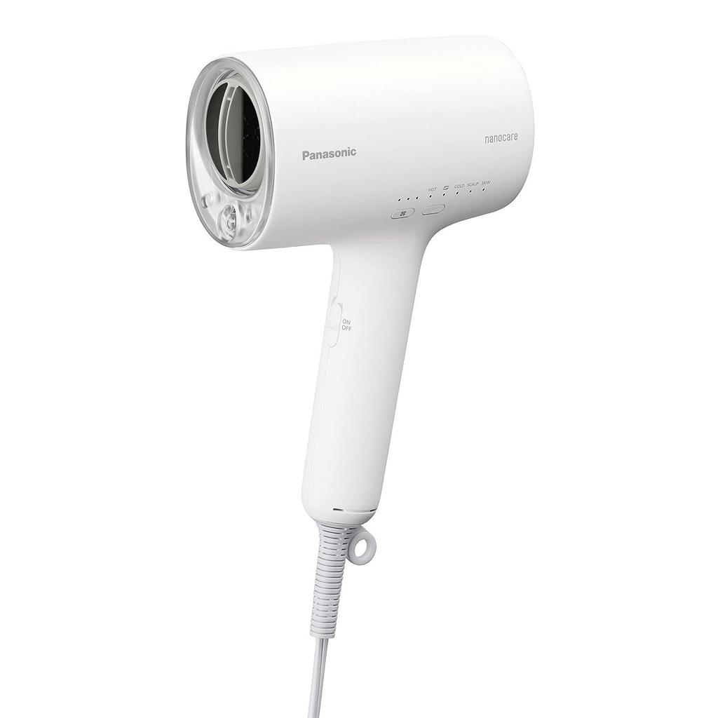 Фен Panasonic Nano Care с высокой проникающей способностью Nanoe, минералами, компактный, тепло-белый EH-NA0J-W