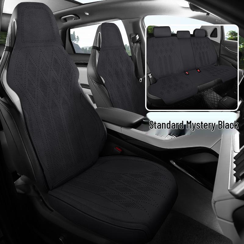 Дышащая и удобная замшевая подушка на сиденье автомобиля Geely Galaxy Four Seasons