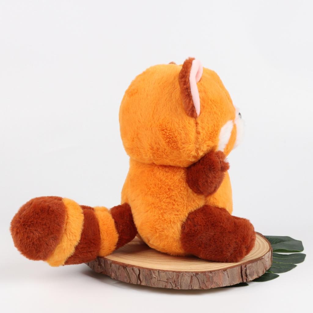 Енот плюшевый енот имитация милый мультяшный красный енот плюшевая игрушка кукла милая