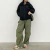 Y2K Cargo Pants Women Low Waist Drawstring Sweatpant Streetwear Vintage Baggy Wide Leg Trousers Oversized Parachute Pants Jogger