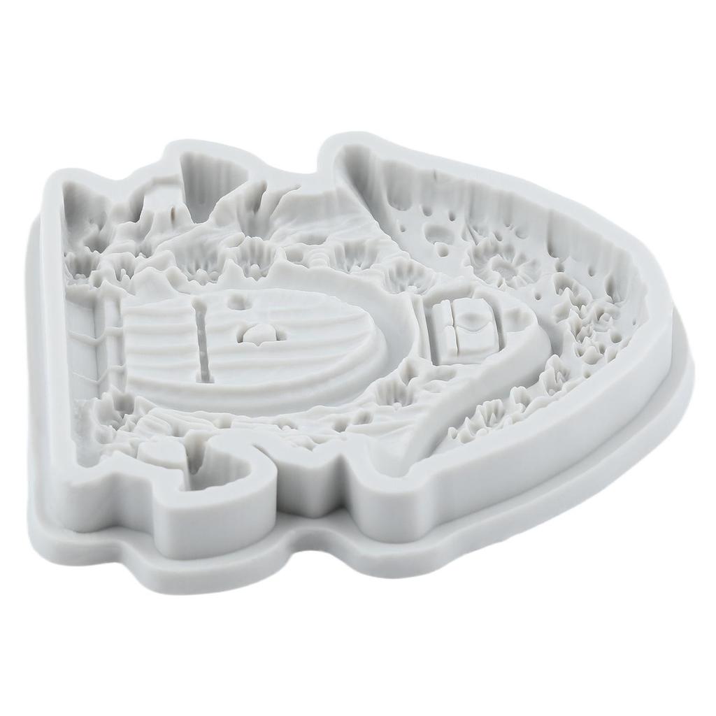 Силиконовые формы для сказочных дверей, форма для грибного домика, форма для мастики, инструменты для украшения торта, топпер для кекса, форма для шоколадных конфет, мастика, полимерная глина