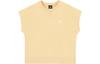 T Shirts Women's Yellow Crew Neck Moderate Straight Fit AWT32319-GO