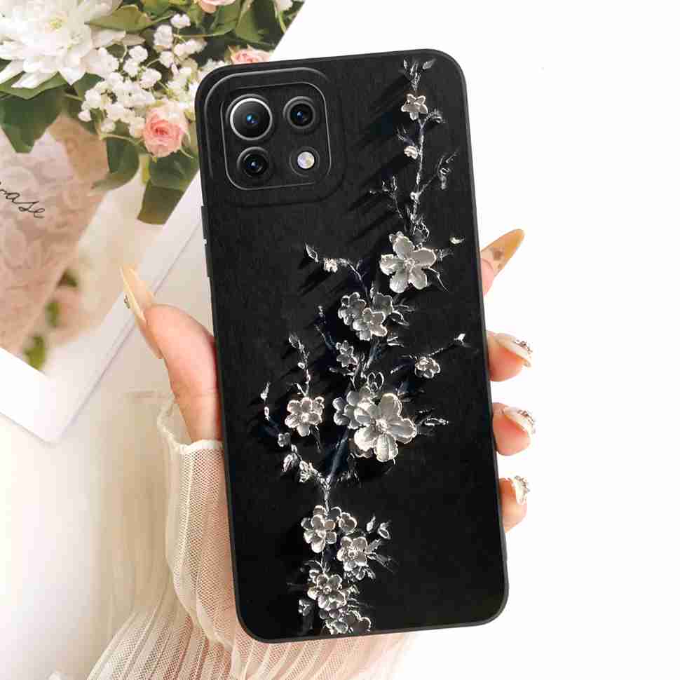 Case For Xiaomi Mi 11 11Lite 11 Lite Soft Phone Case Protection Luxury Animals Cat Dragon Back Cover For Xiaomi Mi11 Lite Capa