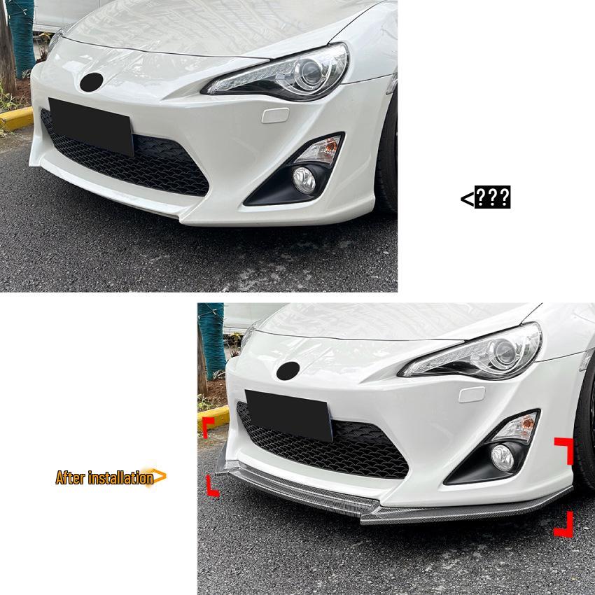 Toyota 86 GT86 FT86 2012-2016 Передний сплиттер-губа Спойлер Внешний тюнинг