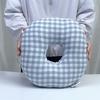 Single Hole Hollow Pillow Comfortable Donut Pillow Convenient Sleeping Pillow  Neck Relaxation