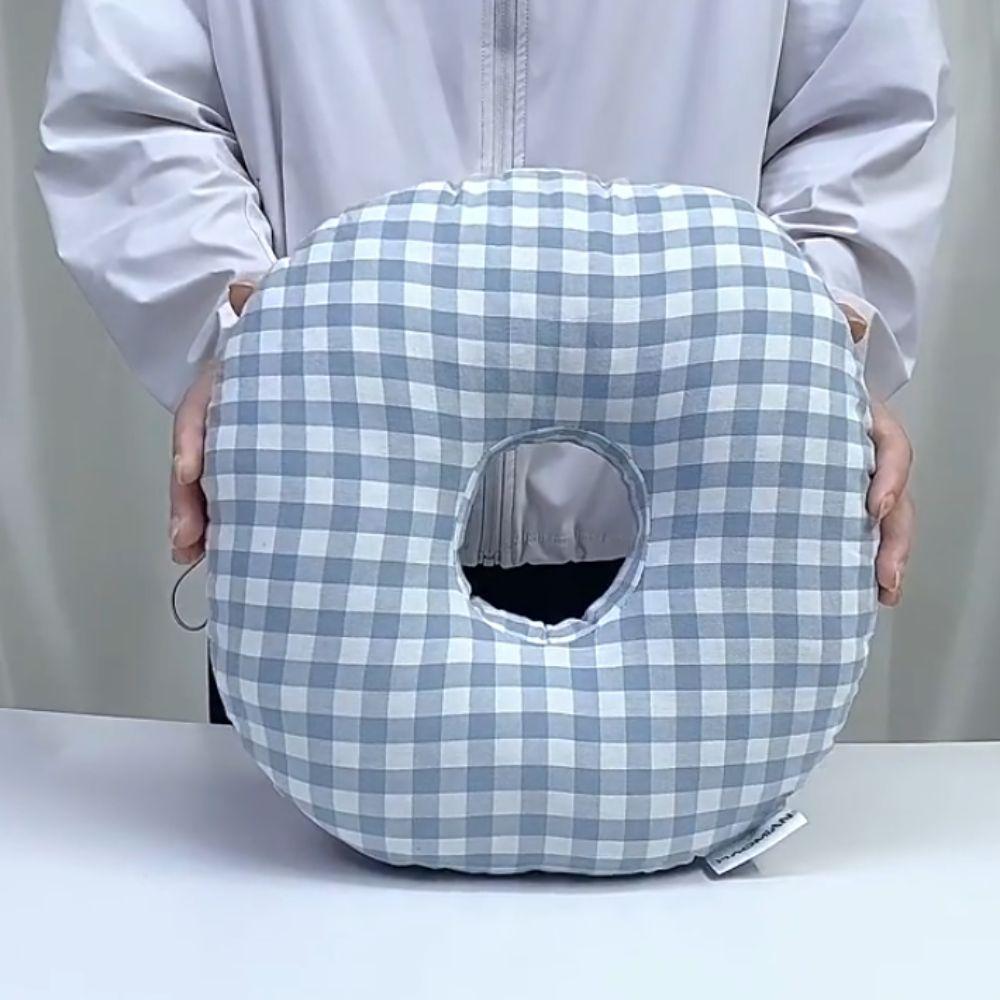 Single Hole Hollow Pillow Comfortable Donut Pillow Convenient Sleeping Pillow Neck Relaxation