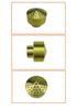 All-Copper Multi-Hole Firework Nozzle Garden and Pond Fountain Sprinkler