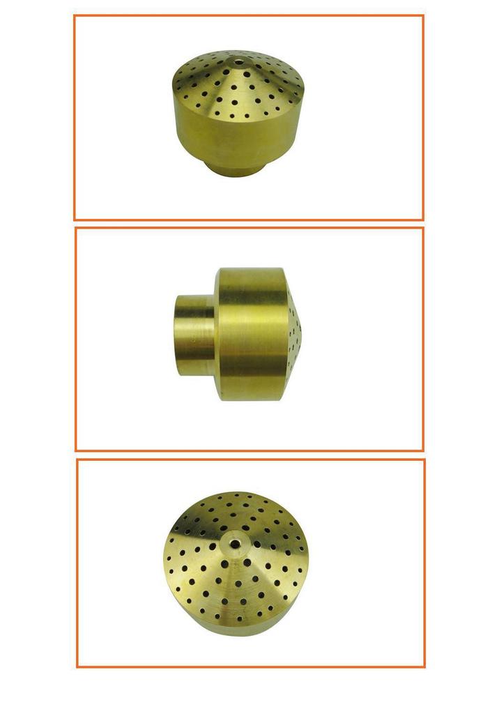All-Copper Multi-Hole Firework Nozzle Garden and Pond Fountain Sprinkler