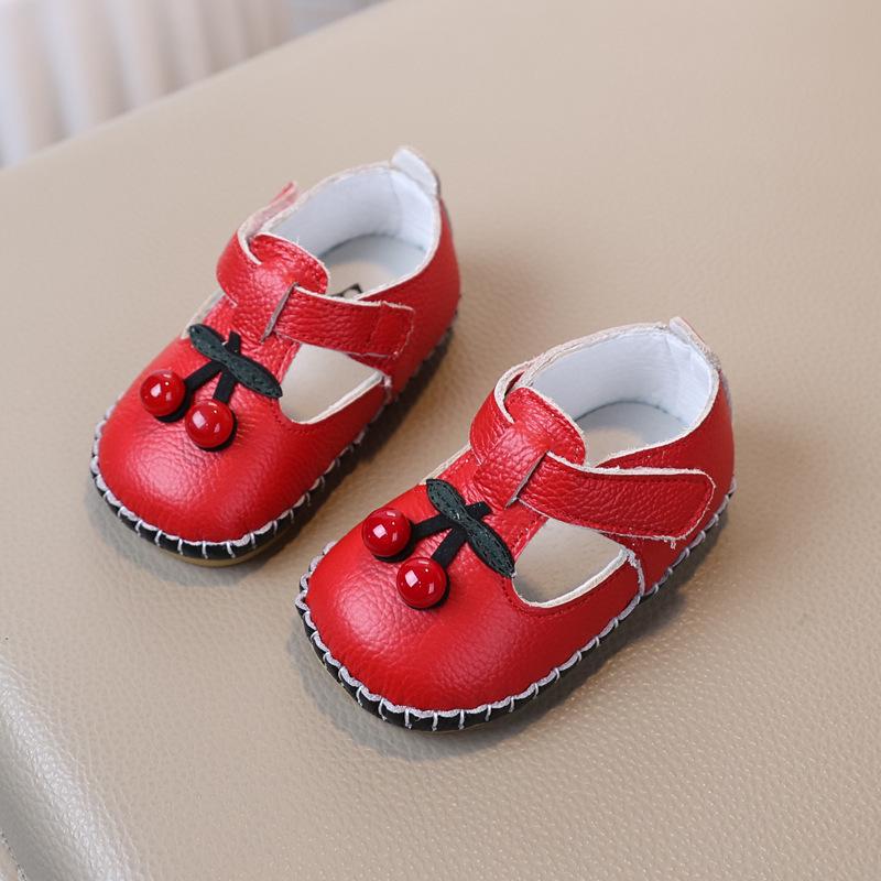 Осенние дышащие нескользящие туфли для малышек 0-1 года - Принцессный стиль