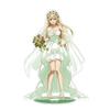 Sword Art Online Японское Аниме Периферия Версия Свадебного Платья Акриловый Стенд Коллекционный Настольный Орнамент Креативный Подарок Игрушка для Девочки