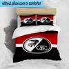 3PCS Eagle Symbol Frei-burg Football Bedding Set,Including 1pc Duvet Cover And 2pcs Pillowcases Perfect for Bedroom, Dormitory, Fan Christmas gift