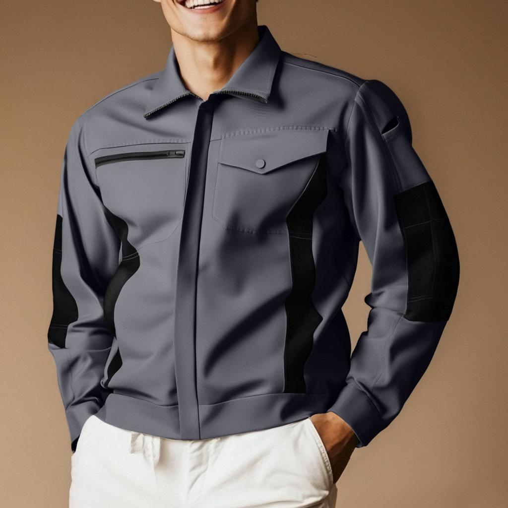 Men  Reinforced Wear-resistant Labor  Clothing Factory Workshop Tooling Machine  Clothing