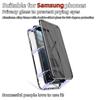 Подходит для Samsung S25ultra Чехол для мобильного телефона с защитой от подглядывания Magneto 24 23 22 Двустороннее стекло Металлический магнитный чехол