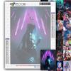 5D Full Drill Square Diamond Painting Game Character Jinx Art Rhinestone Mosaic Decor for Home