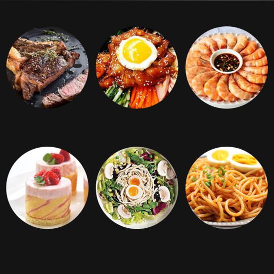 Stainless Steel Dinner Plates Round Salad Serving Plate Easy To Clean Pizza Fruit Bowl for Home Kitchen Outdoor Camping BBQ