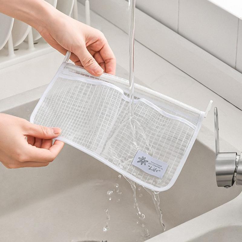 1 шт. Органайзер для двери холодильника, подвесная сетчатая сумка для кухни, сумка для хранения