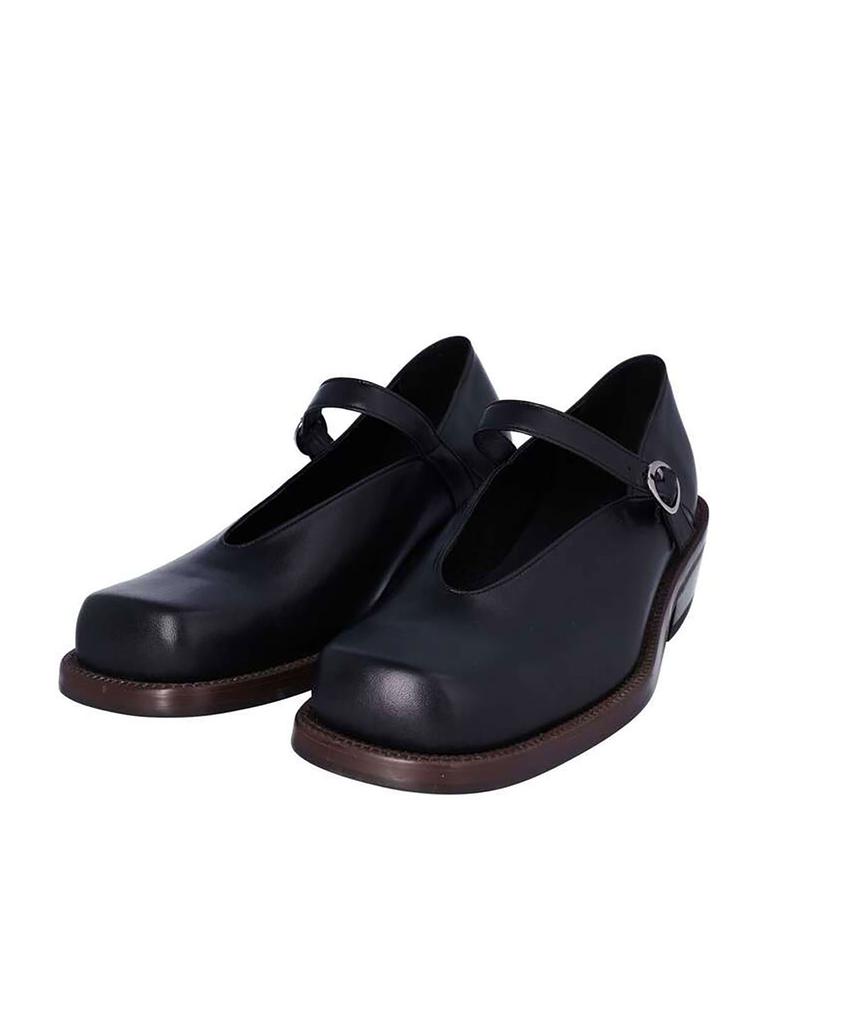 Nuosmiq Balance Mary Jane Loafers (Black) (Type B)