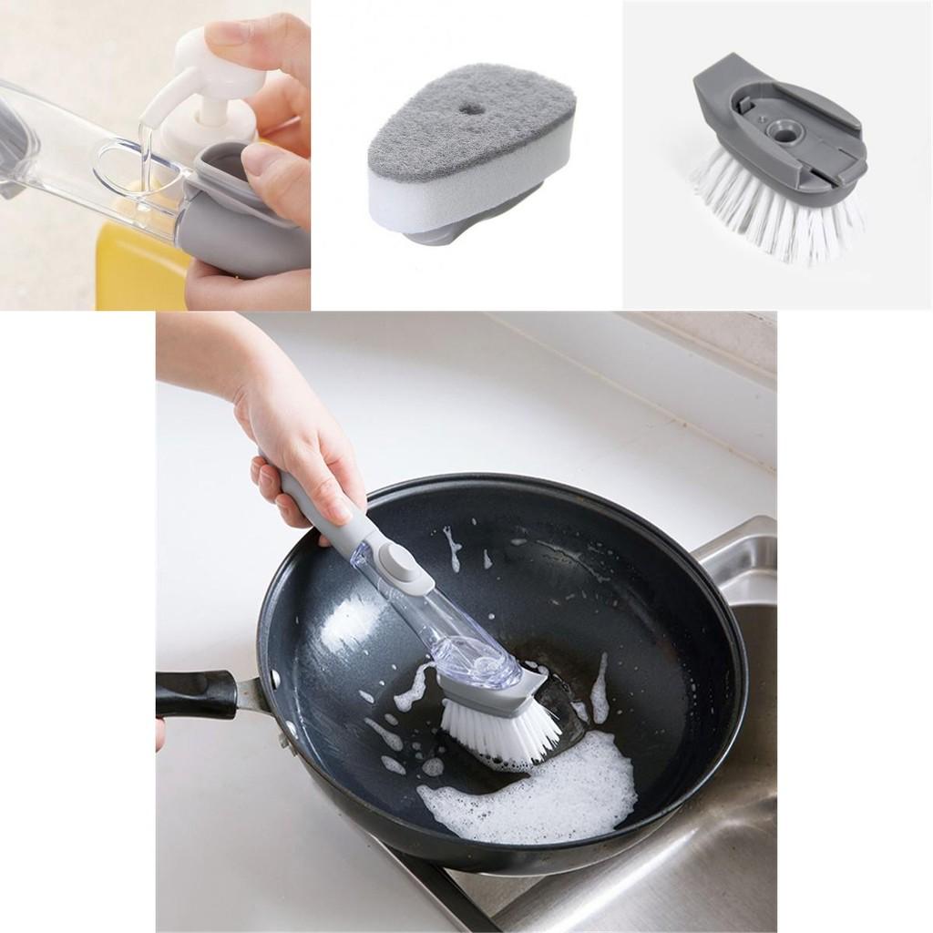Ultimate Kitchen Pot Cleaning Tool With Non-stick Bristles