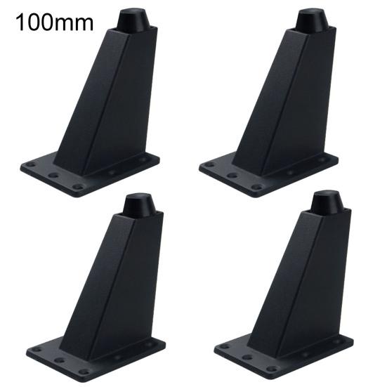 4 шт./компл. регулируемые ножки шкафа, сильная несущая способность, квадратная опорная плита из алюминиевого сплава, наклонная мебельная ножка для дома