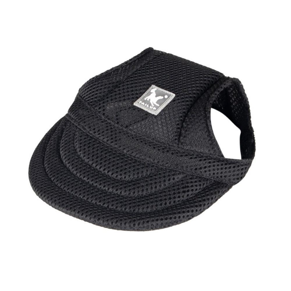 Adjustable Pet Baseball Hat Solid Color Dogs Sun Hat Sun Bonnet Dog Cap Sports