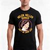 Helen Keller Denier Tshirt Summer Casual Cotton Tee Oversized Streetwear Tops Vintage Graphic Print Loose Fit Short Sleeve