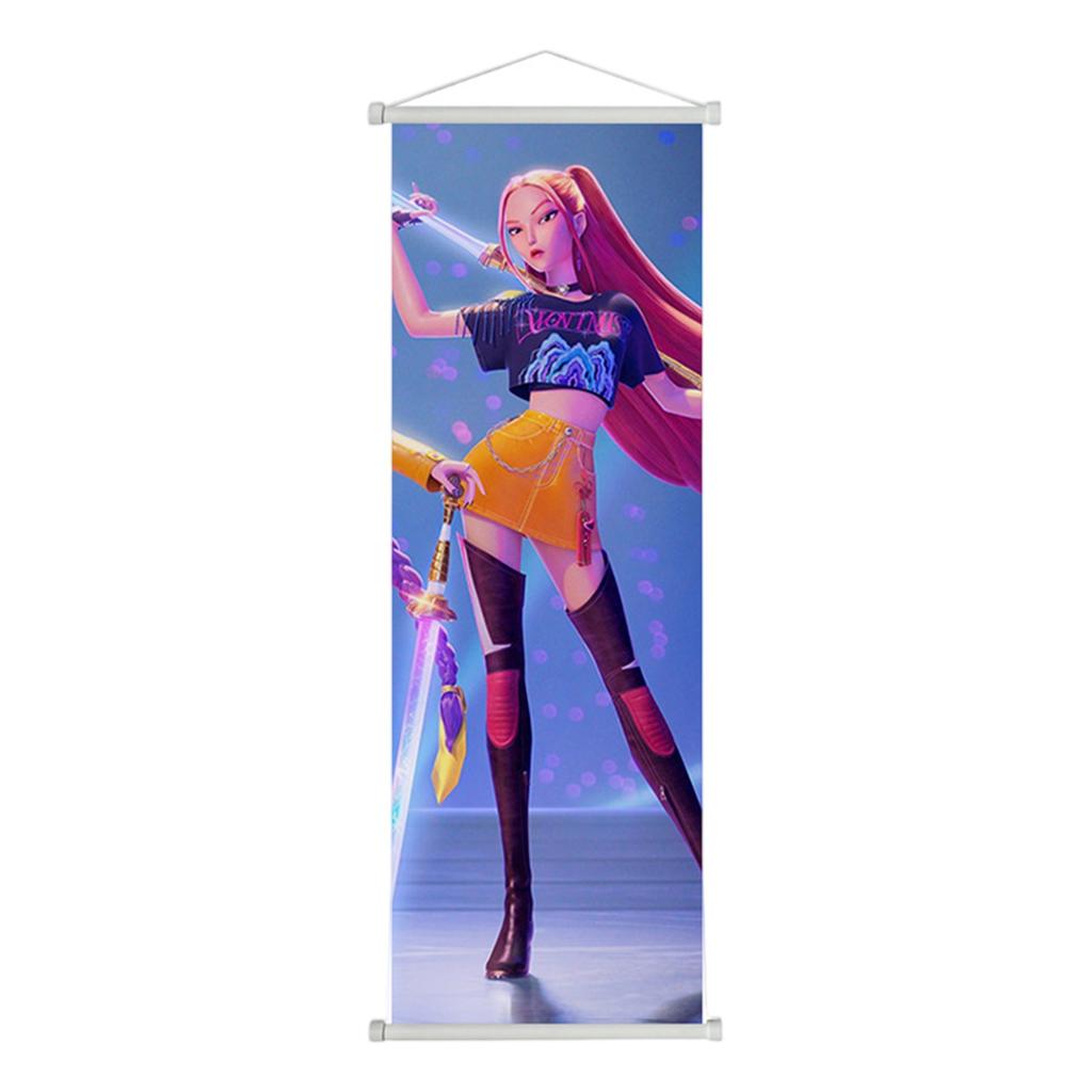 Group Hanging Painting Film And Television Animation Peripheral Poster Scroll Painting Indoor Bedroom Decoration Painting