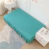 Solid Color Elastic Folding Sofa Bed Cover With Skirt Without Armrest Sofa Cover Seat Furniture Couch Cover for Living Room