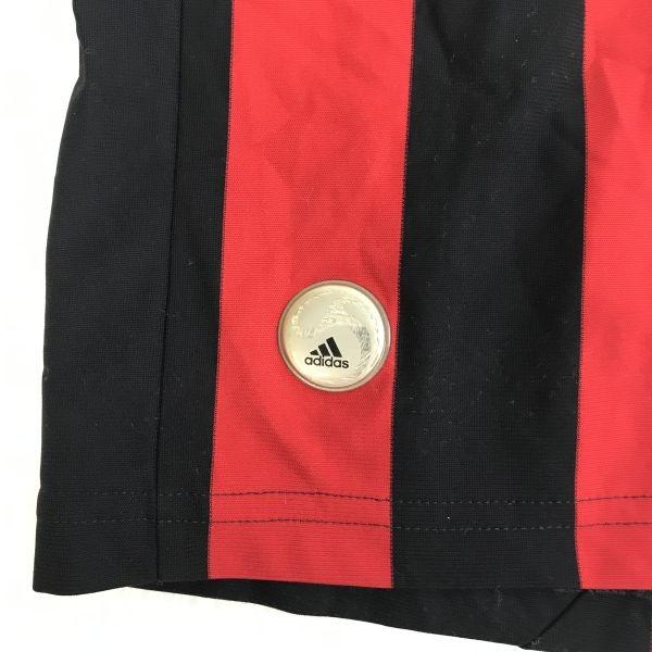 adidas Футбольная форма Серии А Милан 2008-2010 Мужская XS-S Черно-красная(ИСПОЛЬЗОВАЛ)